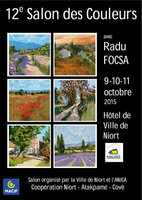 Salon des couleurs Niort - Radu Focsa invit� d'honneur