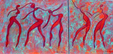 Danse turquoise